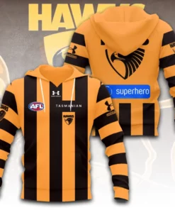Hawthorn FC 3D Hoodie