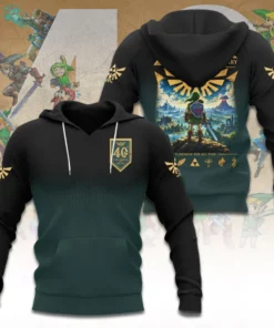 The Legend of Zelda 3D Hoodie
