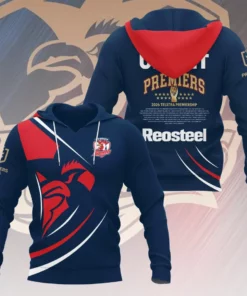 Sydney Roosters 3D Hoodie
