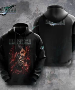 Tifa Lockhart FF VII 3D Hoodie