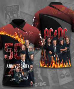 ACDC Vintage polo shirt