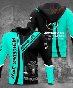 AMG Mercedes Petronas 3D zip hoodie