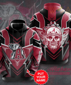 Alabama Crimson Tide 3D hoodie 02