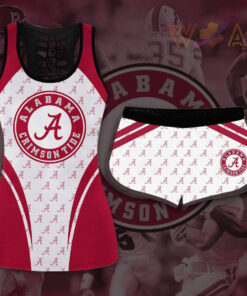 Alabama Crimson Tide Hollow Tank Top Shorts