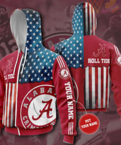 Alabama Crimson Tide Zip up Hoodie 02