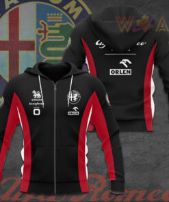 Alfa Romeo Racing 3D Zip Hoodie