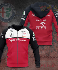 Alfa Romeo Racing 3D Zip Hoodie F1ARR003
