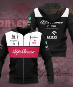 Alfa Romeo Racing 3D Zip up Hoodie F1ARR002
