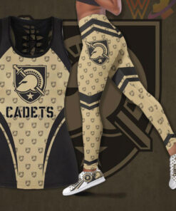 Army Black Knights Hollow Tank Top Leggings 01