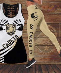 Army Black Knights Hollow Tank Top Leggings 02