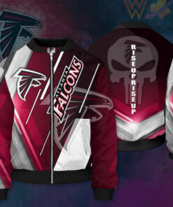 Atlanta Falcons 3D Bomber Jacket 02