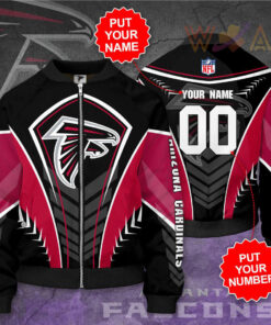 Atlanta Falcons 3D Bomber Jacket 03