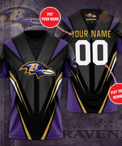 Baltimore Ravens 3D T shirt