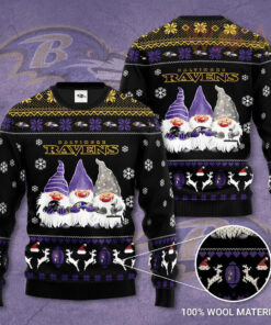 Baltimore Ravens 3D sweater