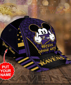 Baltimore Ravens Cap Custom Hat 04