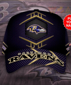 Baltimore Ravens Cap Custom Hat 05