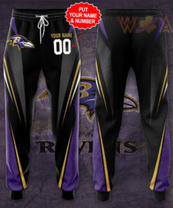 Best selling Baltimore Ravens 3D Sweatpant 02