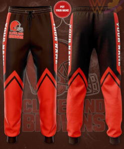 Best selling Cleveland Browns 3D Sweatpant 02