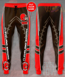 Best selling Cleveland Browns 3D Sweatpant 03