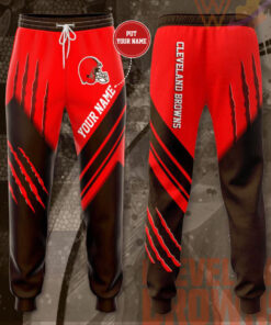 Best selling Cleveland Browns 3D Sweatpant 05