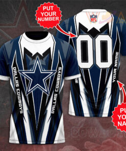 Best selling Dallas Cowboys 3D T shirt 03