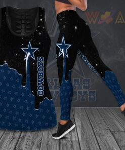 Best selling Dallas Cowboys Hollow Tank Top Leggings 04