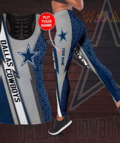 Best selling Dallas Cowboys Hollow Tank Top Leggings 06