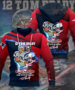 Best selling Tom Brady 3D hoodie 02