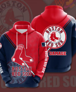 Boston Red Sox 3D Hoodie 03