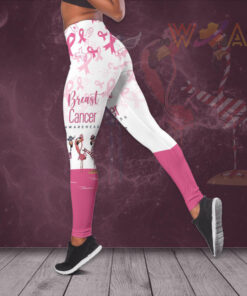 Breast Cancer Awareness 3D Hollow Tank Top Leggings BCAS034 02