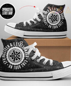 Bruce Springsteen High Top Canvas Shoe WOAHTEE23623S1 Design 1