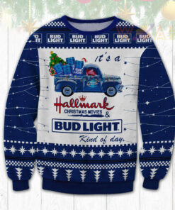 Bud Light Hallmark Christmas Ugly 3D Sweater
