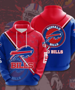 Buffalo Bills 3D Hoodie Design