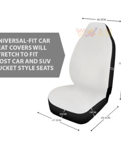 Car seat cover size