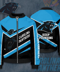 Carolina Panthers 3D Bomber Jacket 02