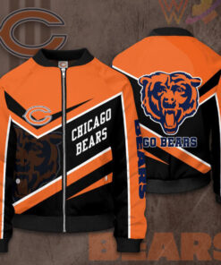 Chicago Bears 3D Bomber Jacket 03