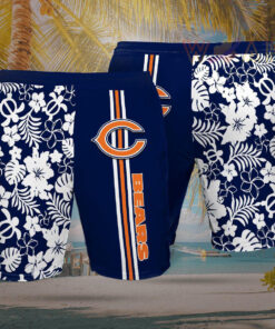 Chicago Bears 3D Hawaiian Shirt Hawaiian Shorts 02