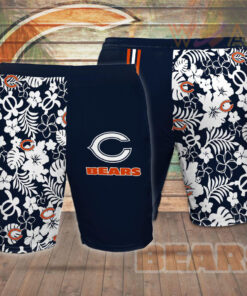 Chicago Bears 3D Hawaiian Shirt Hawaiian Shorts 04