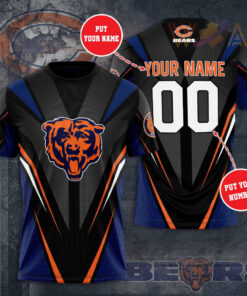 Chicago Bears 3D T shirt 05