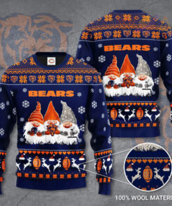 Chicago Bears 3D sweater 02