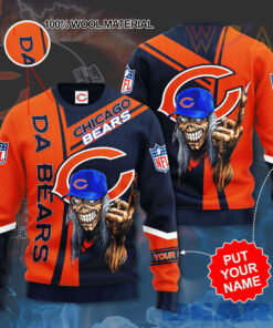 Chicago Bears 3D sweater 04
