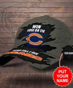 Chicago Bears Cap Custom Hat 04
