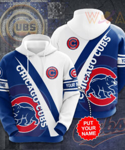 Chicago Cubs 3D Hoodie 01