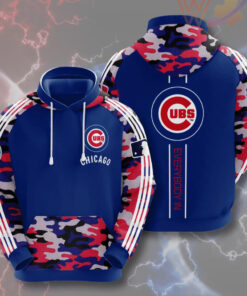 Chicago Cubs 3D Hoodie 03
