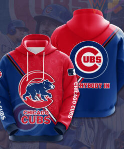 Chicago Cubs 3D Hoodie 04