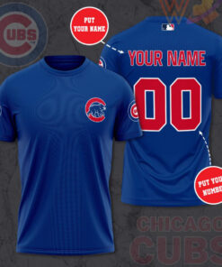 Chicago Cubs 3D T shirt 03