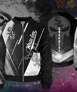 Chicago White Sox 3D Bomber Jacket 02
