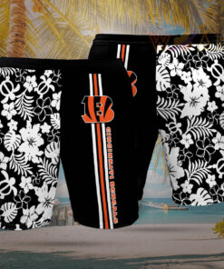 Cincinnati Bengals 3D Hawaiian Shorts