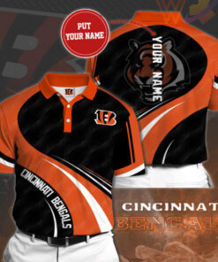 Cincinnati Bengals 3D Polo 01