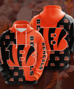 Cincinnati Bengals 3D hoodie 012